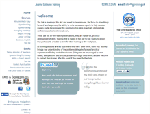 Tablet Screenshot of joanna-gutmann.co.uk